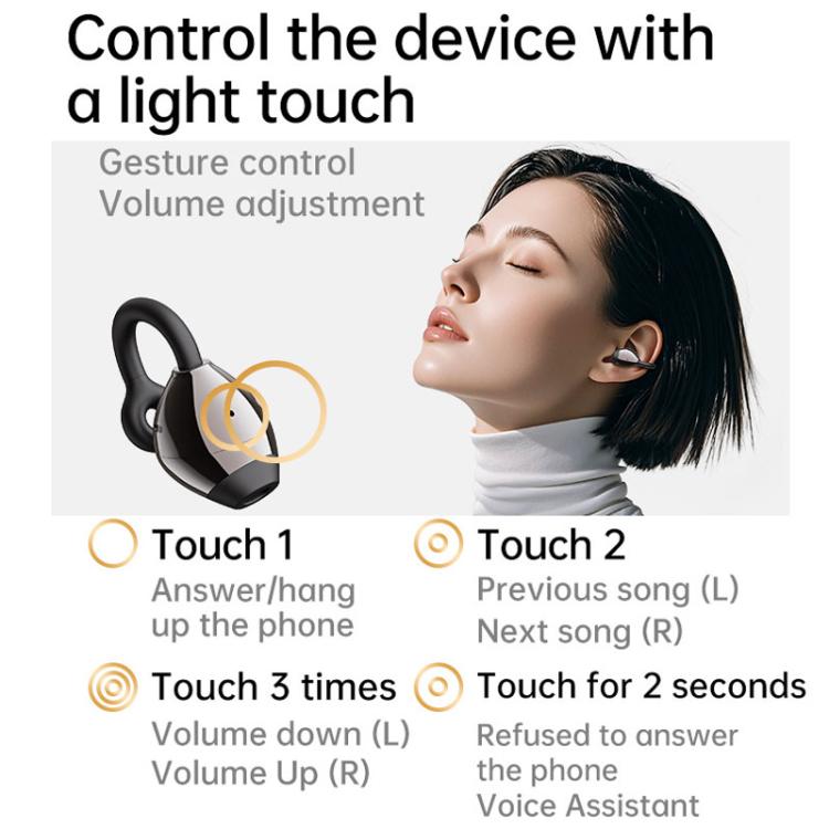 150 Languages AI Translation Wireless Clip Ear Bluetooth Earphone