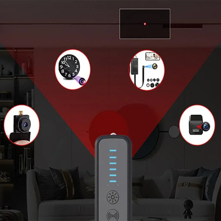 Detector de Señal Inalámbrica para Prevenir Posicionamiento GPS/Espionaje/Fotografía Oculta, S600