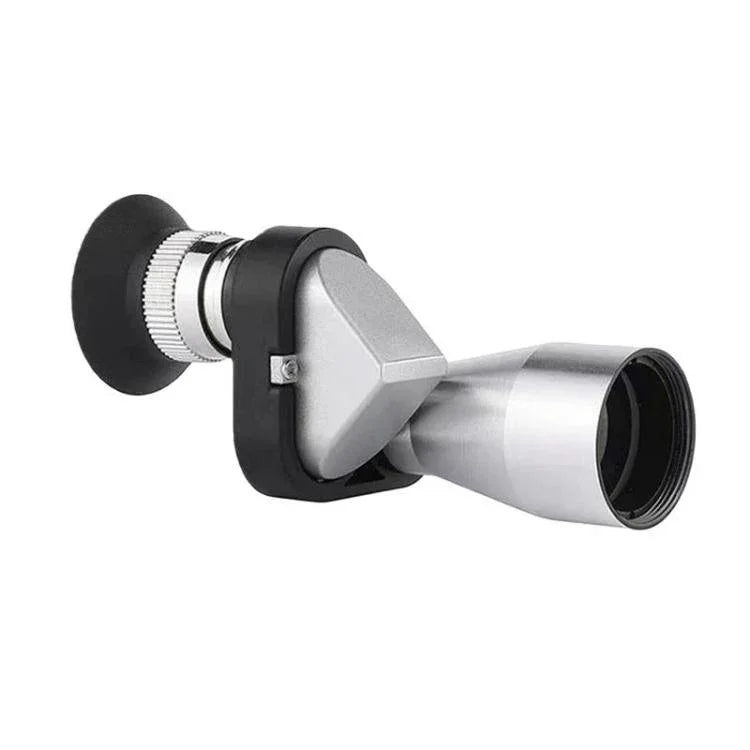 8x HD Low-Light Night Vision Mini Monocular Portable Metal Compact Angled Monocular, Single, With Phone Holder, With Phone Holder And Tripod
