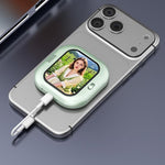 X3 Wired Smartphone Selfie Mirror Magnetic Rear Mounted Selfie Display, X3 Wired