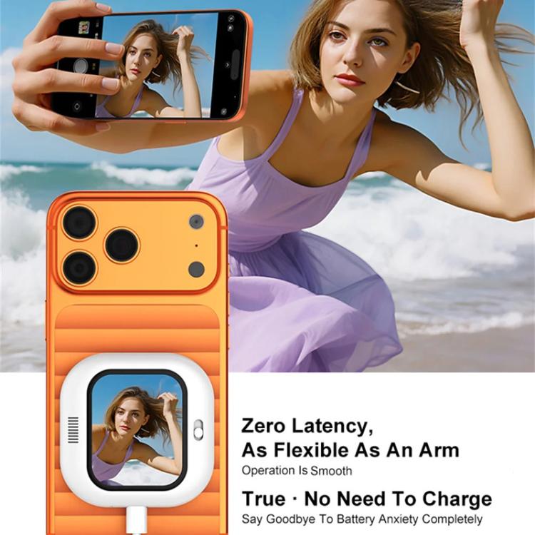 X3 Wired Smartphone Selfie Mirror Magnetic Rear Mounted Selfie Display, X3 Wired