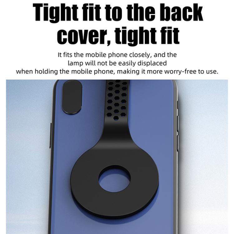 Portable Magnetic Mobile Phone Night Reading Eye Protection Lamp