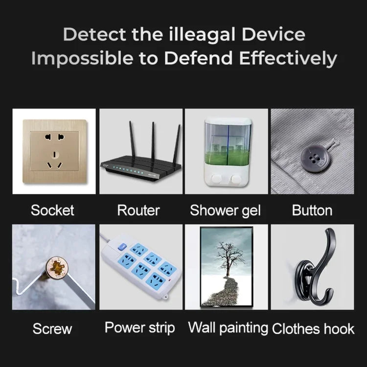 Rastreador Localizador de Señal GPS WiFi Anti-Espionaje R35