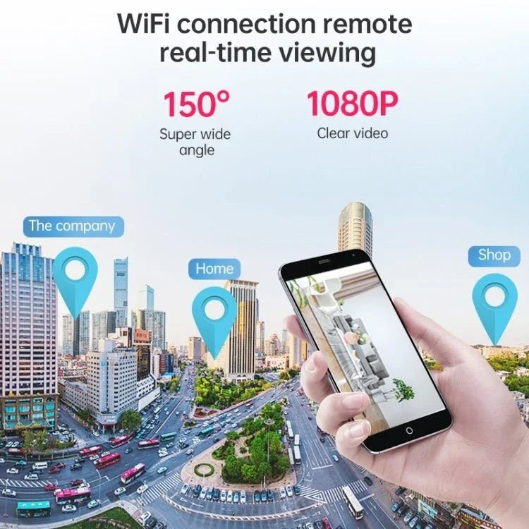 A9 1080P WiFi Wireless Network Camera Wide - angle Recorder - Trustpick