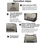 G11 Punch - free Double Key Storage Box - Trustpick