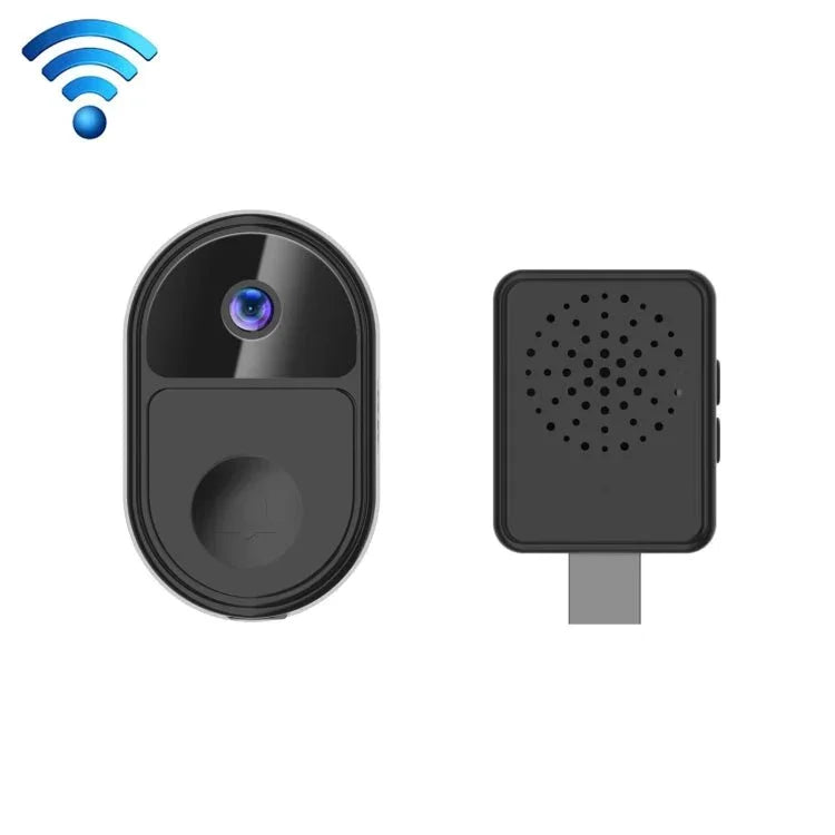 ML18 Mini Ultra Wide Angle Smart Video Doorbell Support Two - way Voice - Trustpick