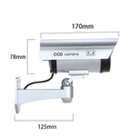Waterproof Simulation Surveillance Camera with LED Flash Light - Trustpick